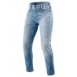 REV'IT! SHELBY 2 LADIES SK Women's Motorcycle Jeans (Short Size) - Light Blue Used - Online Sale