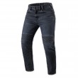 REV'IT! MOTO 2 TF Motorcycle Jeans (Extra Short Size) - Dark Blue Black Used - Sale