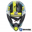 Shark VARIAL Replica Tixier Off Road Helmet - Black Blue Yellow