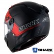 Shark RACE-R PRO Replica Zarco Mat GP De France Full Face Helmet - Black Anthracite Red