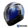 Shark EVOJET Vyda Mat Flip Up Helmet - Anthracite Blue Black