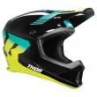 Thor SECTOR 2 CARVE Dirt Bike Helmet - Black Acid - Sale