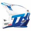 Thor SECTOR 2 CARVE Dirt Bike Helmet - White Blue - Sale