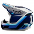 Thor FLEET DEFY Dirt Bike Helmet - Blue Grey - Sale