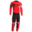 Thor YOUTH PULSE CUBE MX Kit - Red White