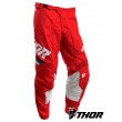 Thor PULSE PINNER MX Pants - Red White