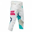 Thor YOUTH LAUNCHMODE BLEACH Motocross Pants - White Aqua - Sale