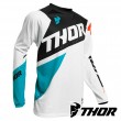 Thor SECTOR BLADE MX Jersey - White Aqua