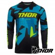 Thor SECTOR WARSHIP MX Jersey - Blue Acid