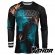 Thor PULSE TROPIX MX Jersey - Black White
