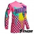 Thor Youth PULSE FAST BOYZ MX Jersey - Pink