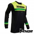 Thor Youth PULSE AIR PINNER MX Jersey - Black Acid