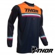 Thor Youth PULSE AIR PINNER MX Jersey - Midnight Orange