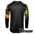 Thor Youth SECTOR WARSHIP Kid's MX Jersey - Green Orange