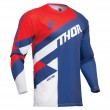 Thor YOUTH SECTOR CHECKER MX Jersey - Navy Red - Online Sale