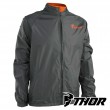 Thor PACK Rain Jacket - Charcoal Orange