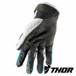 Thor DRAFT MX Gloves - Blue White
