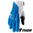 Thor DRAFT MX Gloves - Blue White