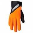 Thor SPECTRUM COLD WEATHER Motocross Gloves - Orange Black