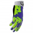 Thor LAUNCHMODE BLEACH Motocross Gloves - Gray Acid - Sale