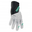 Thor WOMEN'S SPECTRUM Motocross Gloves - Black Mint - Online Sale