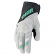 Thor WOMEN'S SPECTRUM Motocross Gloves - Black Mint - Online Sale