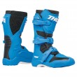 Thor YOUTH BLITZ XR Kid's MX Boots - Blue Black - Online Sale