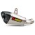 Akrapovic SLIP-ON LINE Muffler - Titanium - S-K10SO17-ASZ