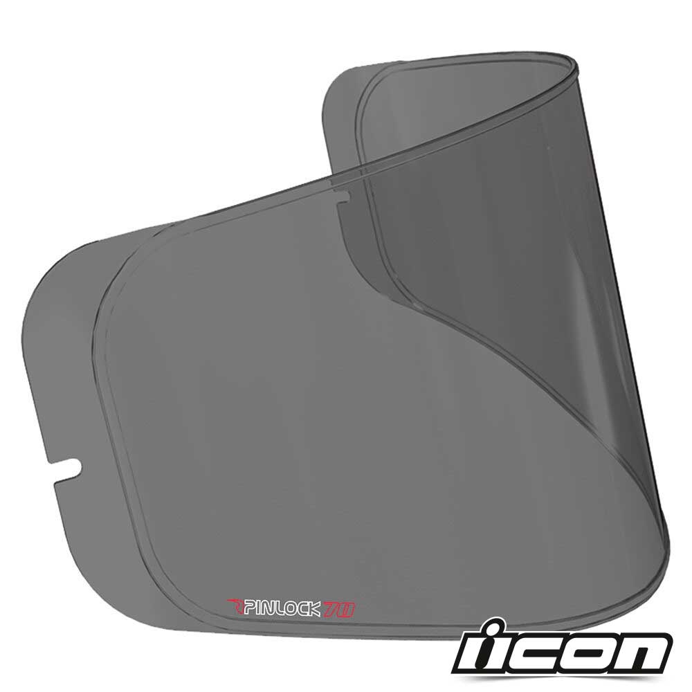 Lente Pinlock 70 per Casco Icon AIRFRAME PRO / AIRFORM / AIRMADA - Fumé  Scura | SETTANTADUE.IT