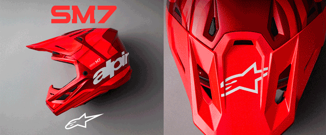 Casco Alpinestars S-M7